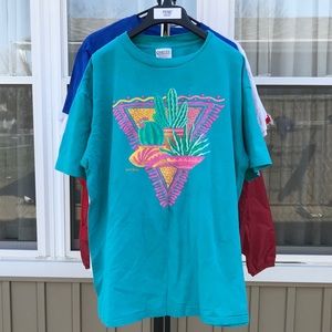 Vintage 1992 Tulsa Cactus Tee